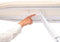 Brabantia Strijkplank B - 124 x 38 cm - Stoomstrijkijzerhouder - Fresh Breeze