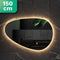 Mirlux Badkamerspiegel - LED Verlichting - Anti Condens Douchespiegel 150x93CM
