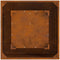 vidaXL - Vuurkorf - Vierkant - 60x60x30 - cm - Verweerd - Staal