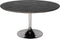 Richmond Interiors Eettafel Blackbone silver 140Ø (Black rustic)