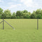 vidaXL - Hekposten - met - Spike - - - 7 - stuks - Ø32 - mm, - 60 - cm, - Gegalvaniseerd - Staal