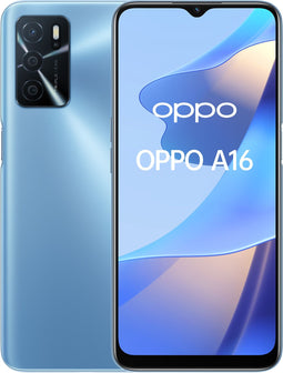 OPPO A16 - Smartphone - 4GB RAM - 64GB opslag - Blauw