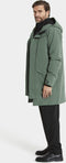 Didriksons Roland - Heren Parka - Normale pasvorm - Groen (S)