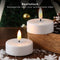 Cheqo® LED Kaarsenset – Incl. Afstandsbediening & Timer – 9-delig – Ivoor