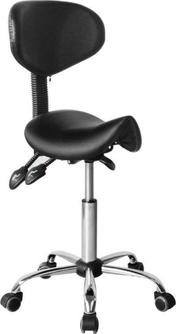 VVD Zadelkruk - Ergonomisch - Verstelbare zithoogte 55-73cm - Zwart