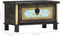 vidaXL - Opbergkist - 80x40x45 - cm - massief - mangohout - zwart