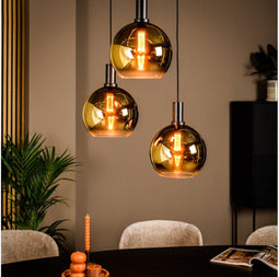 Hanglamp Trophy 3-lichts - Goud | BY-OLAF