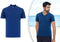 Milanoro - Elegante polo voor heren - Ademend en elastisch - Koningsblauw - XXL