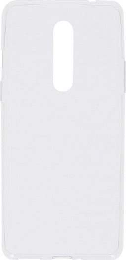 Hoesje Siliconen Geschikt voor OnePlus 8 - Softcase Backcover smartphone - Transparant