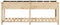 vidaXL - Tuinplanter - met - Rasters - 203x53x76 - cm - Massief - Grenenhout