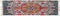 Tapijt DKD Home Decor Katoen Multicolour Chenille (60 x 240 x 1 cm)