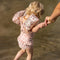 Swim Essentials Rosé Gouden Panterprint - Zwembandjes 0-2 jaar