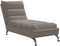 vidaXL - Chaise - longue - met - kussens - stof - taupe
