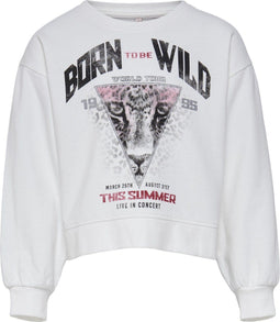 KIDS ONLY KONLUCINDA LIFE - L/S Daring/Born SWT - Cloud Dancer