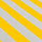 vidaXL - Luifel - handmatig - uittrekbaar - 600 - cm - geel/wit
