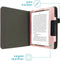 imoshion Ereader Cover / Hoesje Geschikt voor Kobo Libra H2O - imoshion Vegan Leather Bookcase - Rosé Goud
