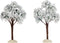 Luville - Mountain pine 2 pieces h12cm - Kersthuisjes & Kerstdorpen