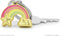 Metalmorphose Sleutelhanger Rainbow
