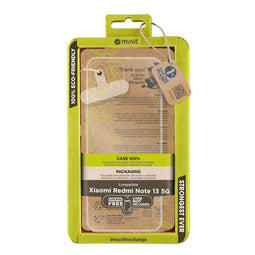 Muvit for Change Redmi Note 13 5G - Telefoonhoes - Slijtvast en flexibel - Siliconen
