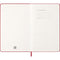 Moleskine 12 Maanden Agenda - 2026 - Wekelijks - Large - Harde Kaft - Rood
