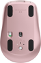 Logitech MX Anywhere 3 - Draadloze muis - MagSpeed-scrolwiel - Roze