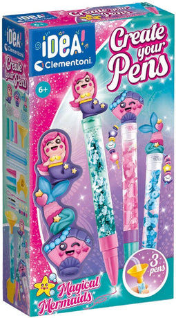 Clementoni Idea - Markeerstiften - Personaliseerbare pennen - Zeemeermin