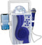 Bontempi Karaoke Draadloos - Microfoon met echo-effect en lichtshow - Blauw/zilver