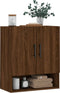 vidaXL - Wandkast - 60x31x70 - cm - bewerkt - hout - bruin - eikenkleur
