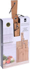 Excellent Houseware Snijplanken - 3x stuks - bamboe hout - serveerplanken - snijplankjes set