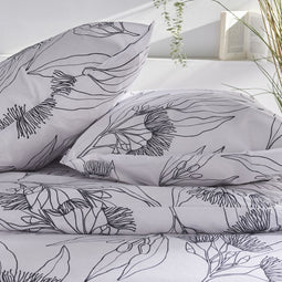 Beddengoed voor 2 personen met de print SUNSHINE OCEANE