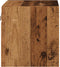 vidaXL - Tv-wandmeubels - met - LED-verlichting - 2 - st - 30x28,5x30 - cm - oud - hout