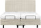 Verstelbaar bed Stof DUKE II 180 x 200 cm Beige