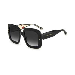 Carolina Herrera CH-0010-S-807 - Zonnebril Dames - UV400 - Ø 52 mm - Zwart/Grijs