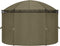 vidaXL - Prieel - met - gordijnen - 180 - g/m² - 520x349x255 - cm - taupe