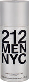 Deodorant Spray 212 Nyc Men Carolina Herrera (150 ml)