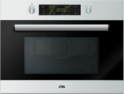 Etna T2144RVS - Combimagnetron - Grill en heteluchtfunctie - Deels geïntegreerd