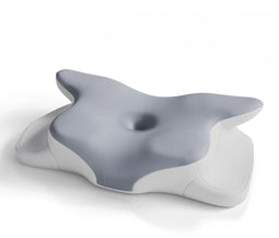 Nekkussen - Ergonomisch - Memory Foam - Wit/Grijs