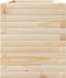 vidaXL - Plantenbak - 70x40x49,5 - cm - massief - grenenhout