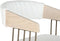 Kruk Home ESPRIT Wit Hout 51,5 x 47,5 x 94,5 cm