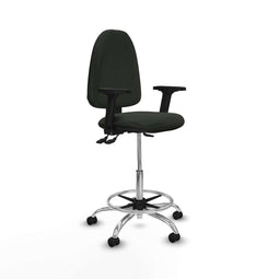 Piqueras y Crespo B2D05RF - Bureaustoel - Hoogteverstelbaar met armleuning - Zwart