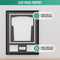 Avalo Wissellijst Aluminium - 3D Box Frame - Voetbalshirt Inlijsten - 60x80 CM - Zwart - Diepe lijst