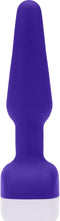 B-Vibe - Trio Remote Control Butt Plug Paars