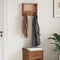 vidaXL - Wandkapstok - SANDNES - 45x12x35 - cm - massief - grenenhout