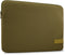 Case Logic REFPC-116 - Laptop Sleeve 15.6 inch - Traagschuim - Olijfkleur
