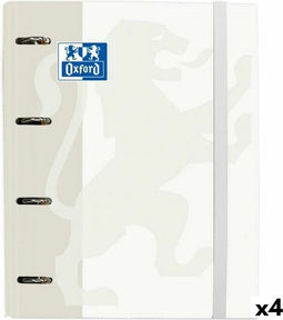 Ringmap Oxford Classic Wit A4+ (4 Stuks)