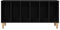 vidaXL - Plankenkast - in - Zwart - Eiken - 100x38x48 - cm - van - Geengineerd - Hout