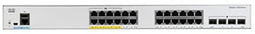 Cisco C1000-24FP-4G-L - Schakelaar - 24x PoE+ (802.3at) - Grijs