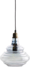 BePureHome Pure Vintage Hanglamp - Glas - Grijs - 28x25