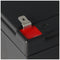 Fiamm FG21202 battery 12Ah WITH fASTON 6.3MM plug contacts