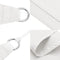 vidaXL - Zonnescherm - rechthoekig - 6x7 - m - oxford - stof - wit
